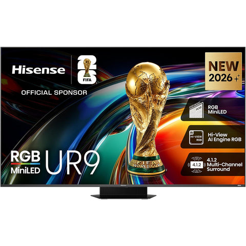 Hisense 75" UR9SAU ULED 4K UHD RGB Mini-LED Smart TV [2026]