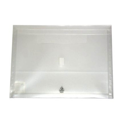 Colby Polywally Document Wallet (A4) - Clear