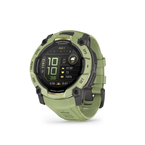 Garmin Instinct 3 50mm AMOLED  Smart Watch (Green)