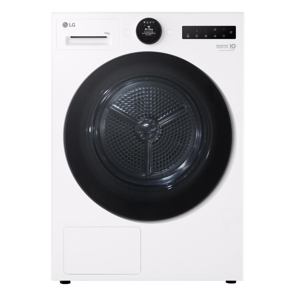 LG DXH9-10W Series 9 10kg AI Heat Pump Dryer - JB Hi-Fi