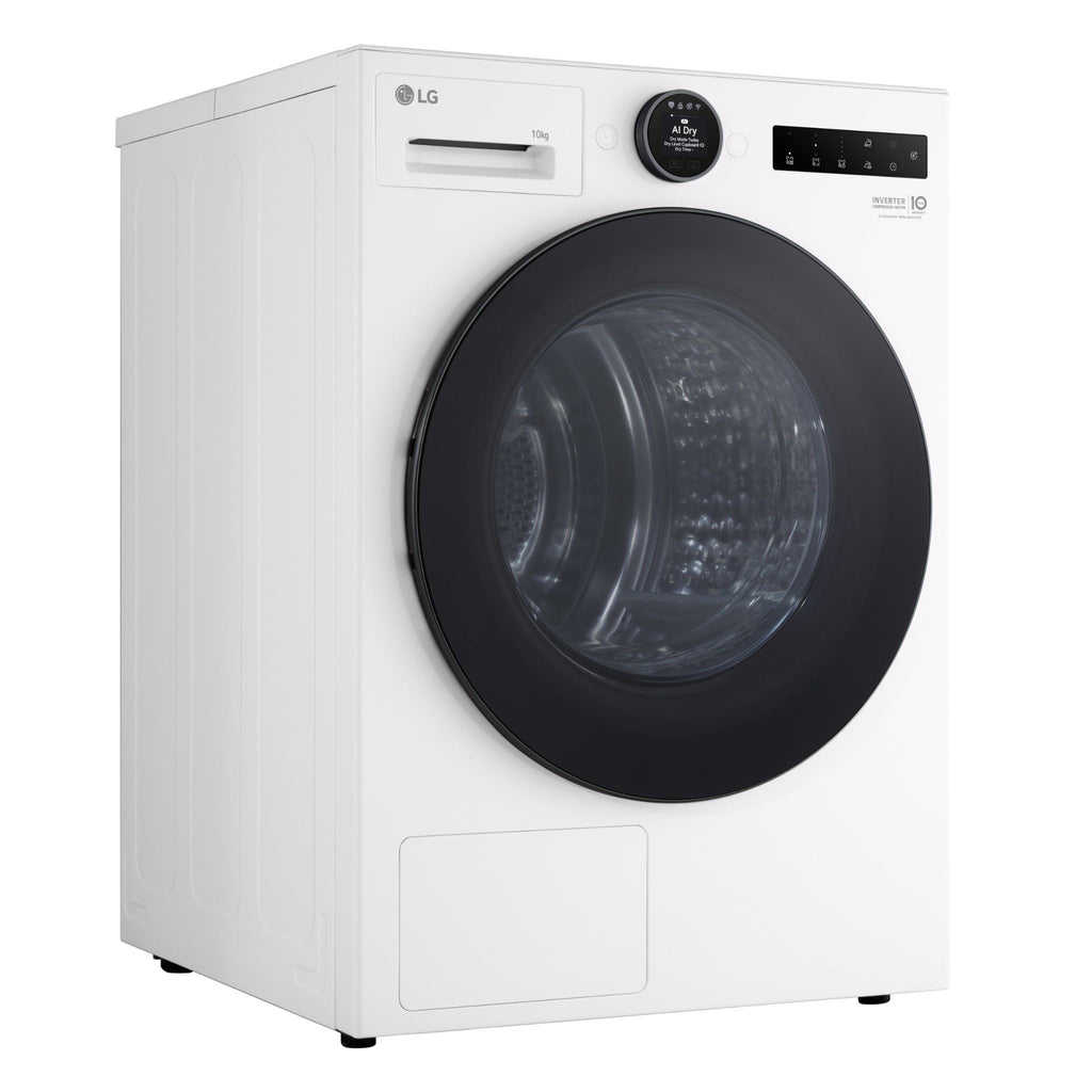 LG DXH9-10W Series 9 10kg AI Heat Pump Dryer - JB Hi-Fi