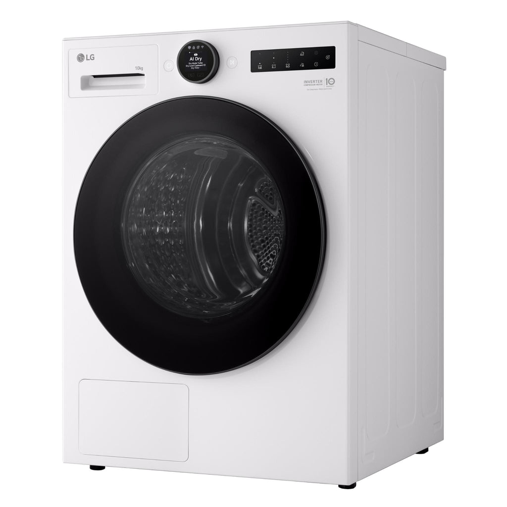 LG DXH9-10W Series 9 10kg AI Heat Pump Dryer - JB Hi-Fi