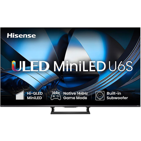 Hisense 75" U6SAU Mini-LED Hi-QLED 4K Smart AI TV [2026]