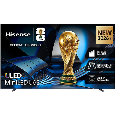 Hisense 100" U6SAU Mini-LED Hi-QLED 4K Smart AI TV [2026]