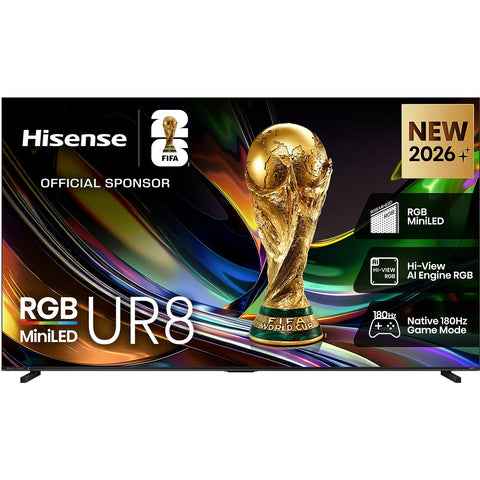 Hisense 100" UR8SAU ULED 4K UHD RGB Mini-LED Smart TV [2026]
