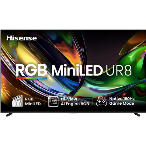 Hisense 100" UR8SAU ULED 4K UHD RGB Mini-LED Smart TV [2026]