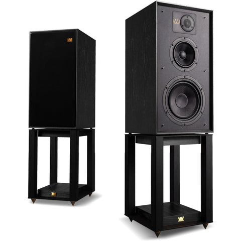 Wharfedale Linton 85 Speaker with Stands (Black) [Pair]