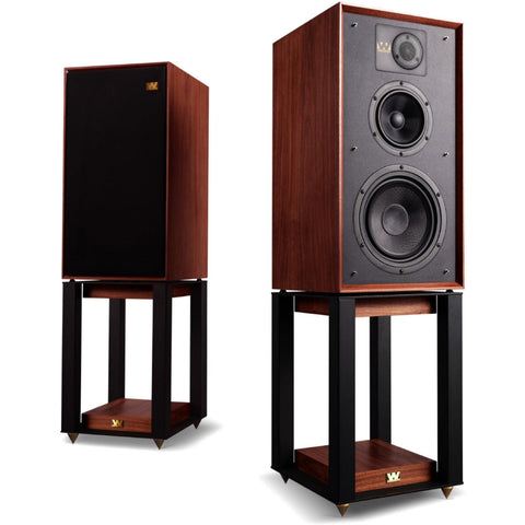 Wharfedale Linton 85 Speaker with Stands (Mahogany) [Pair]