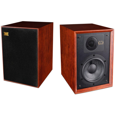 Wharfedale Denton 85 Bookshelf Speakers (Mahogany) [Pair]
