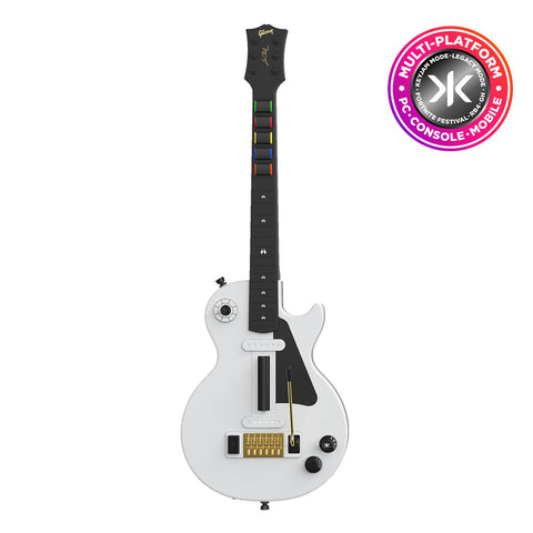 CRKD Gibson® Les Paul White Pro Edition Guitar Controller - OG Neck