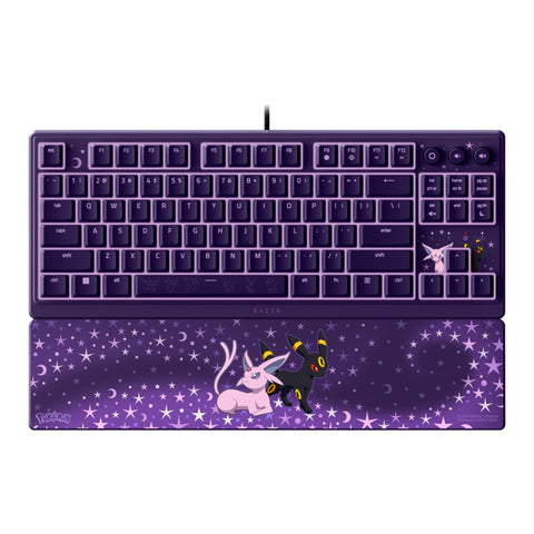 Razer Ornata V3 Tenkeyless Low Profile Gaming Keyboard Espeon / Umbreon Edition