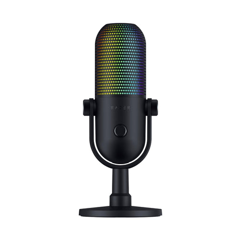 Razer Seiren V3 Chroma 32-Bit DSP RGB USB Mic (Black)