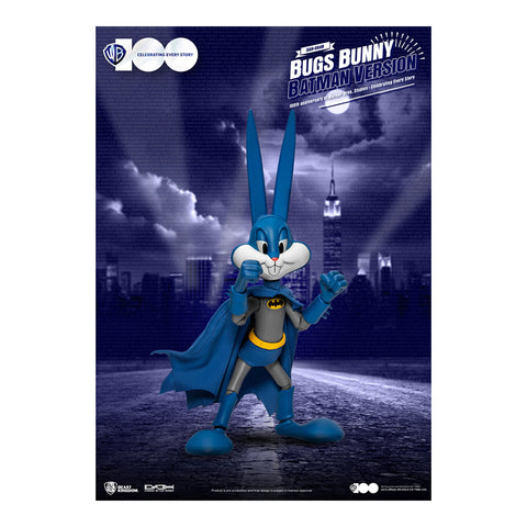 Beast Kingdom DAH 100th Anniversary Bugs Bunny Batman Version Figurine Model