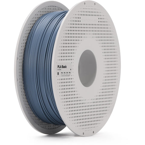 Bambu Lab PLA Basic 3D Printer Filament With Spool (Blue Grey) [1kg]