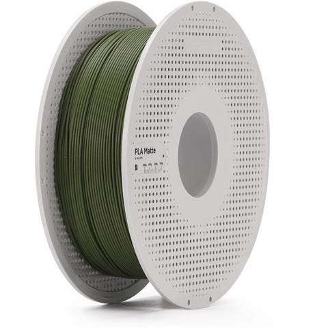 Bambu Lab PLA Matte 3D Printer Filament With Spool (Dark Green) [1kg]