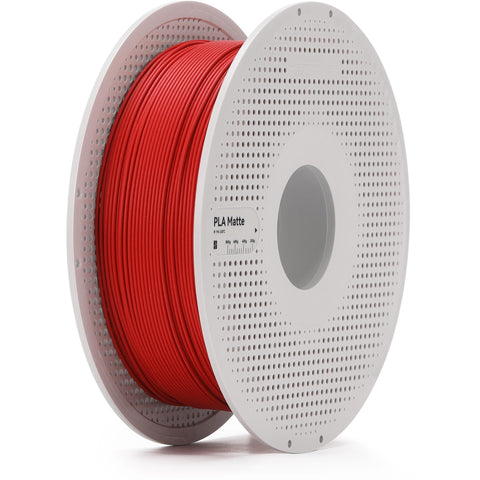 Bambu Lab PLA Matte 3D Printer Filament With Spool (Dark Red) [1kg]