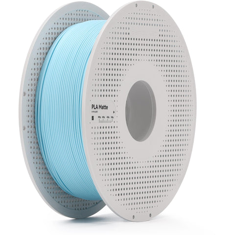 Bambu Lab PLA Matte 3D Printer Filament With Spool (Ice Blue) [1kg]