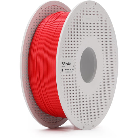 Bambu Lab PLA Matte 3D Printer Filament With Spool (Scarlet Red) [1kg]