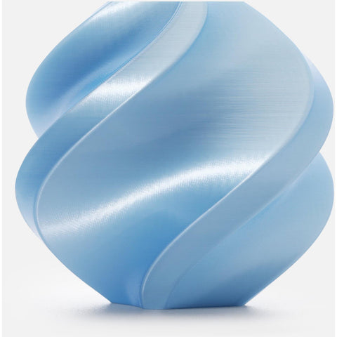 Bambu Lab PLA Silk+ 3D Printer Filament With Spool (Baby Blue) [1kg]