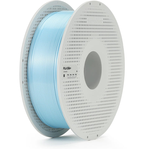 Bambu Lab PLA Silk+ 3D Printer Filament With Spool (Baby Blue) [1kg]
