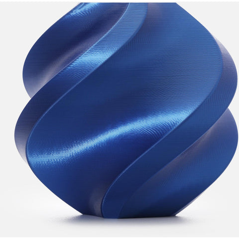 Bambu Lab PLA Silk+ 3D Printer Filament With Spool (Blue) [1kg]