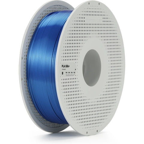 Bambu Lab PLA Silk+ 3D Printer Filament With Spool (Blue) [1kg]