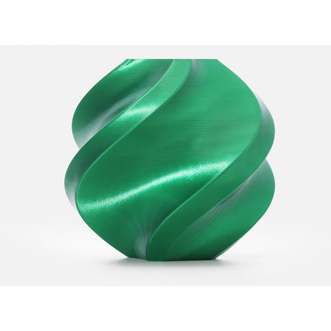 Bambu Lab PLA Silk+ 3D Printer Filament With Spool (Candy Green) [1kg]