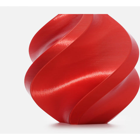 Bambu Lab PLA Silk+ 3D Printer Filament With Spool (Candy Red) [1kg]