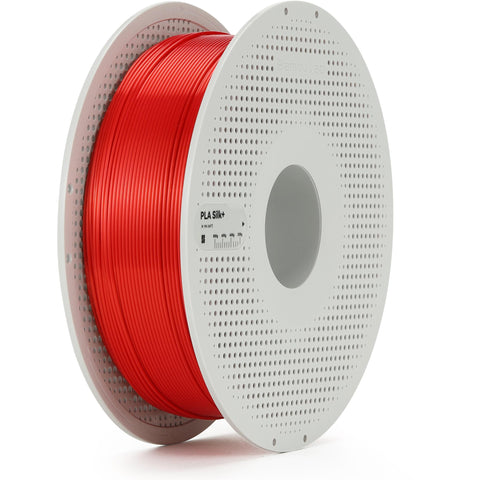 Bambu Lab PLA Silk+ 3D Printer Filament With Spool (Candy Red) [1kg]