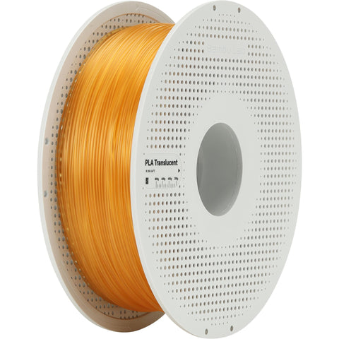 Bambu Lab PLA Translucent 3D Printer Filament With Spool (Mellow Yellow) [1kg]