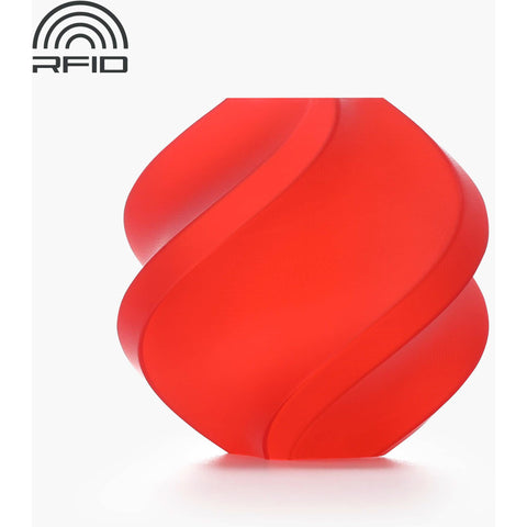 Bambu Lab PLA Translucent 3D Printer Filament With Spool (Red) [1kg]