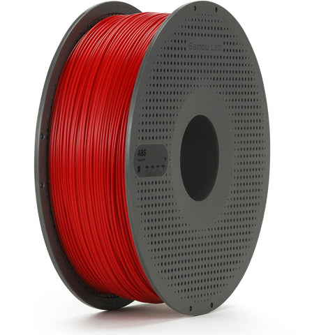 Bambu Lab ABS 3D Printer Filament With Spool (Red) [1kg]