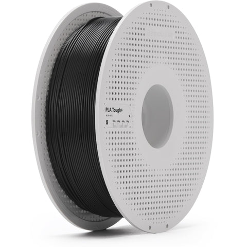 Bamulab PLA Tough+ 3D Printer Filament With Spool (Black) [1kg]