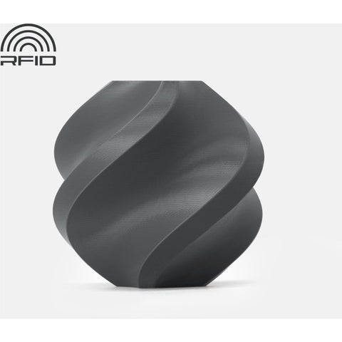 Bambu Lab PLA Basic 3D Printer Filament Refill (Dark Grey) [1kg]