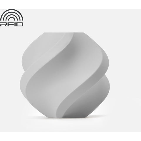 Bambu Lab PLA Basic 3D Printer Filament Refill (Light Grey) [1kg]