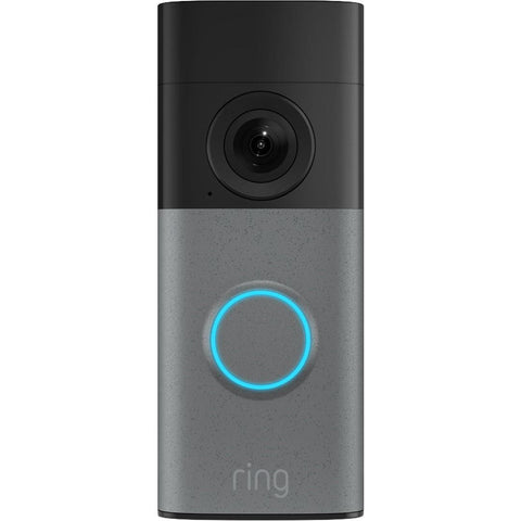 Ring Wired Video Doorbell 2K Plug-in (Speckled Grey)