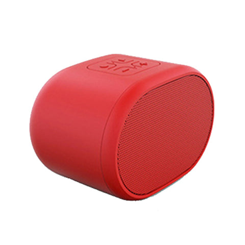 Sansai Portable Wireless Mini Speaker with FM Radio & USB (Red)