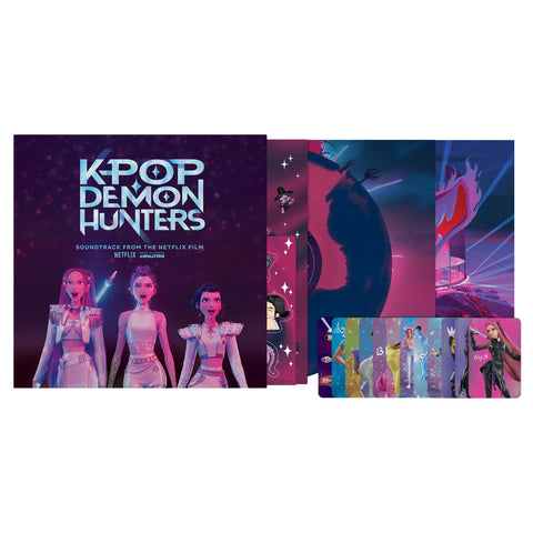 KPop Demon Hunters (Soundtrack)(Anniversary Edition JB Hi-Fi AU Exclusive Sodalite Splatter Vinyl)