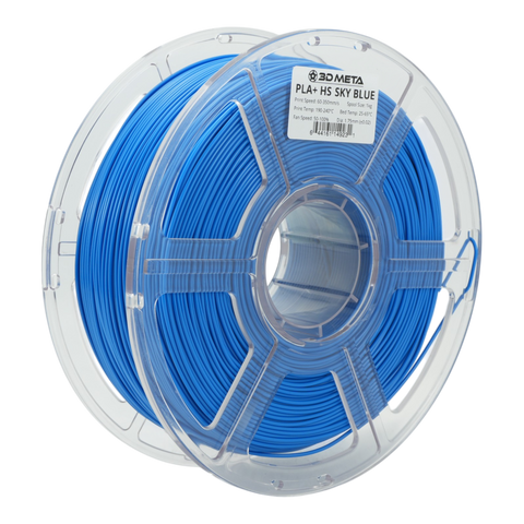 3D META High Speed PLA+ HS 3D Printing Filament - Sky Blue