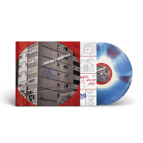 OurHome (White on Blue on Red Triple Layer Colour Vinyl)