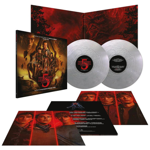 Stranger Things 5: Volume Two (Original Score From The Netflix Series)(Metallic Silver Vinyl)