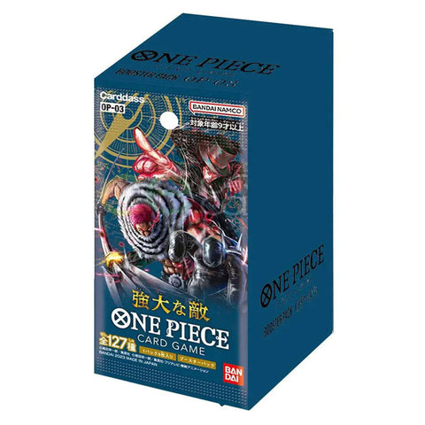 Bandai One Piece Card Game Mighty Enemies OP-03 Booster Box Japanese