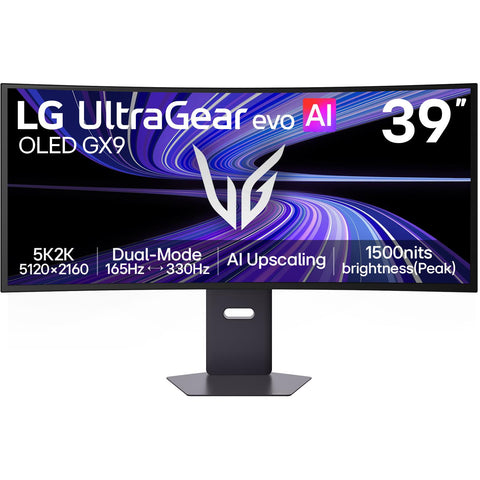 LG UltraGear 39” 5K/2K Dual Mode 165Hz/330Hz OLED Gaming Monitor