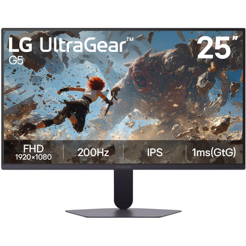 LG UltraGear 25G523B 25" FHD 200Hz Gaming Monitor