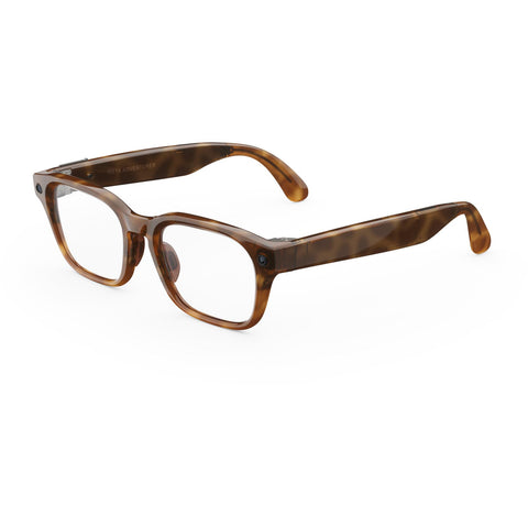 Meta Adventurer AI Glasses (Classic Tortoise/Clear)