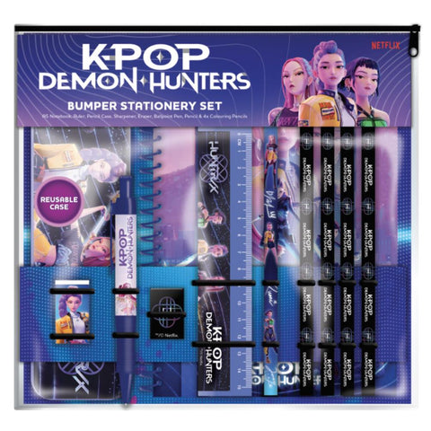 KPOP Demon Hunters - Huntrix Bumper Stationery Set