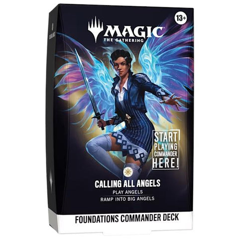Magic The Gathering Trading Card Game - Foundations Starter Commander Deck (Assorted)