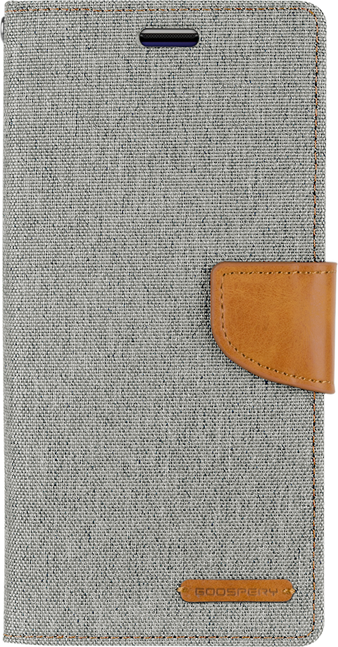 Goospery Canvas Diary - Galaxy S10 Plus - Grey