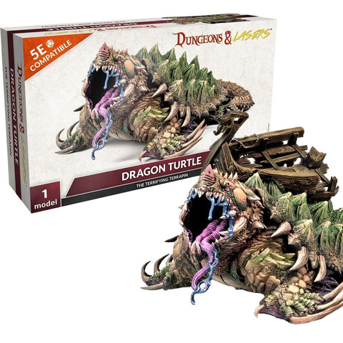 Dungeons & Dragons Dungeons & Lasers: Miniatures Dragon Turtle