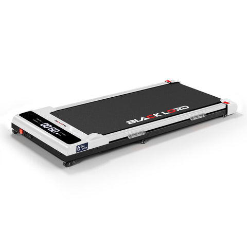 BLACK LORD Treadmill Electric Walking Pad Home Gym Incline Brushless Motor (White)